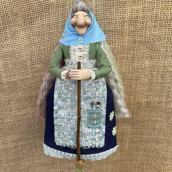 🔥 Handmade Kitchen Witch Doll🎁