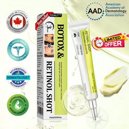 ‼️Last Day Promotion 70% OFF‼️ODALIT™ VitaBotox Firming Elixir | Reduces Marionette Lines, Nasolabial Folds, Deep Wrinkles & Loss of Firmness | Targets Age Spots & Uneven Skin Tone | Dermatologically Tested & Made in CAN